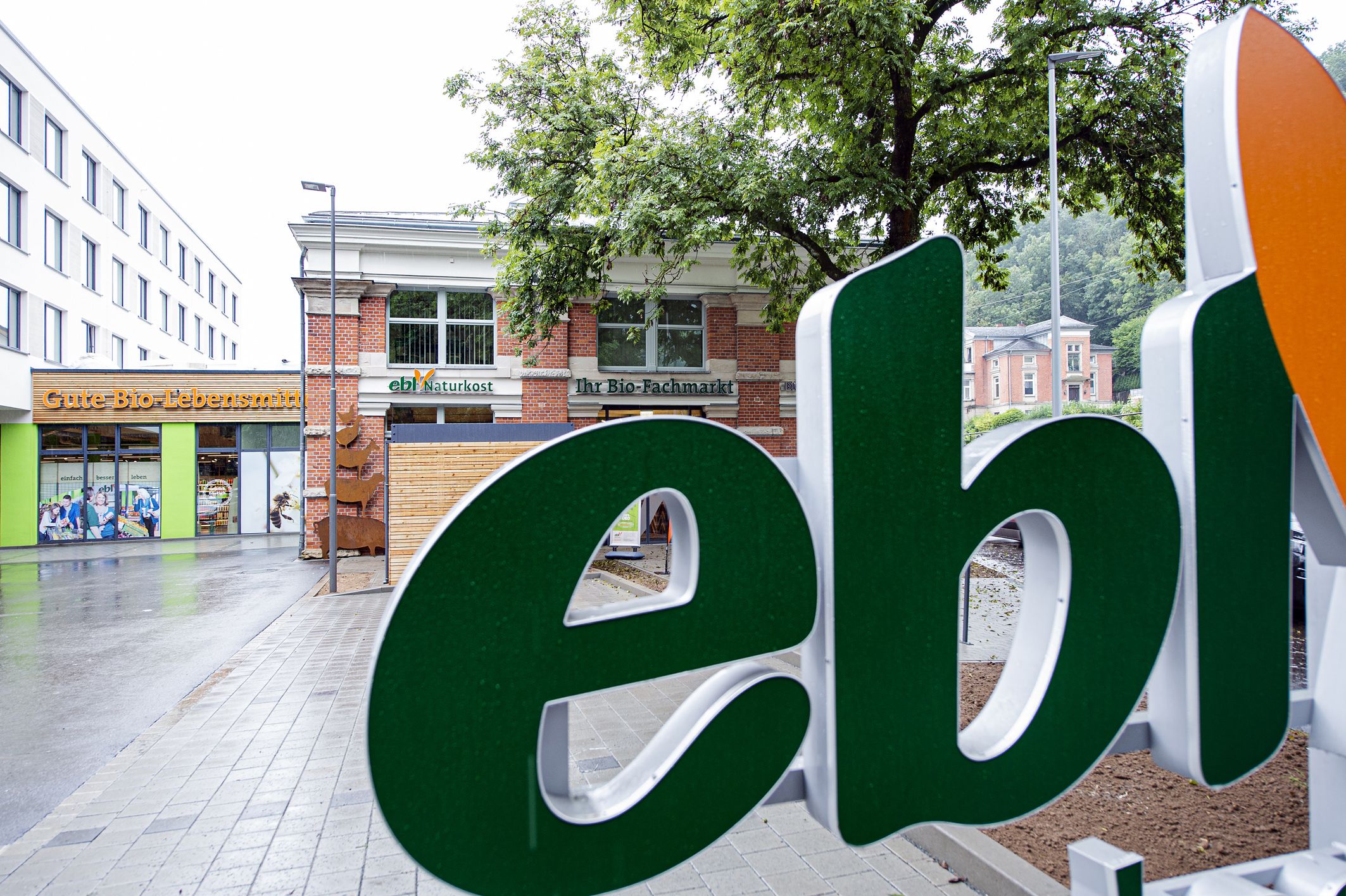 ebl Bio Markt Aussenansicht